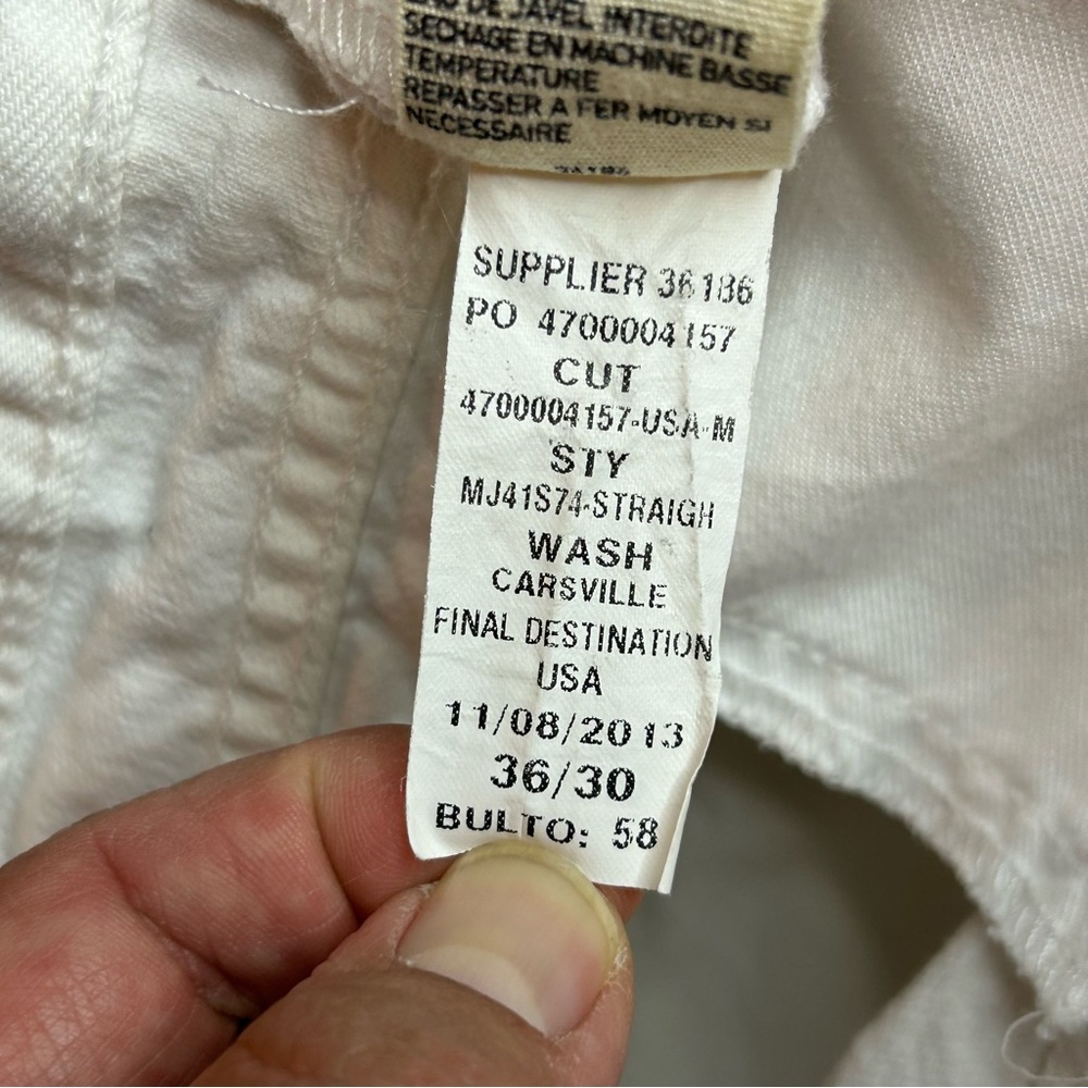 Denim & Supply Ralph Lauren Men's Off-White Bootcut Jeans - Picture 7 of 12